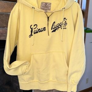 Leinenkugel’s (made by Artisans) hooded 1/4 zip sweatshirt